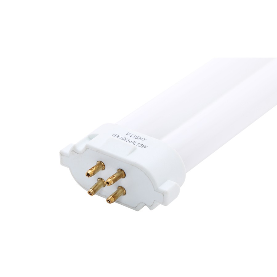 Bóng đèn học 4 chân vuông bảo vệ mắt 15w V-light, bảo vệ mắt - chống mỏi mắt.