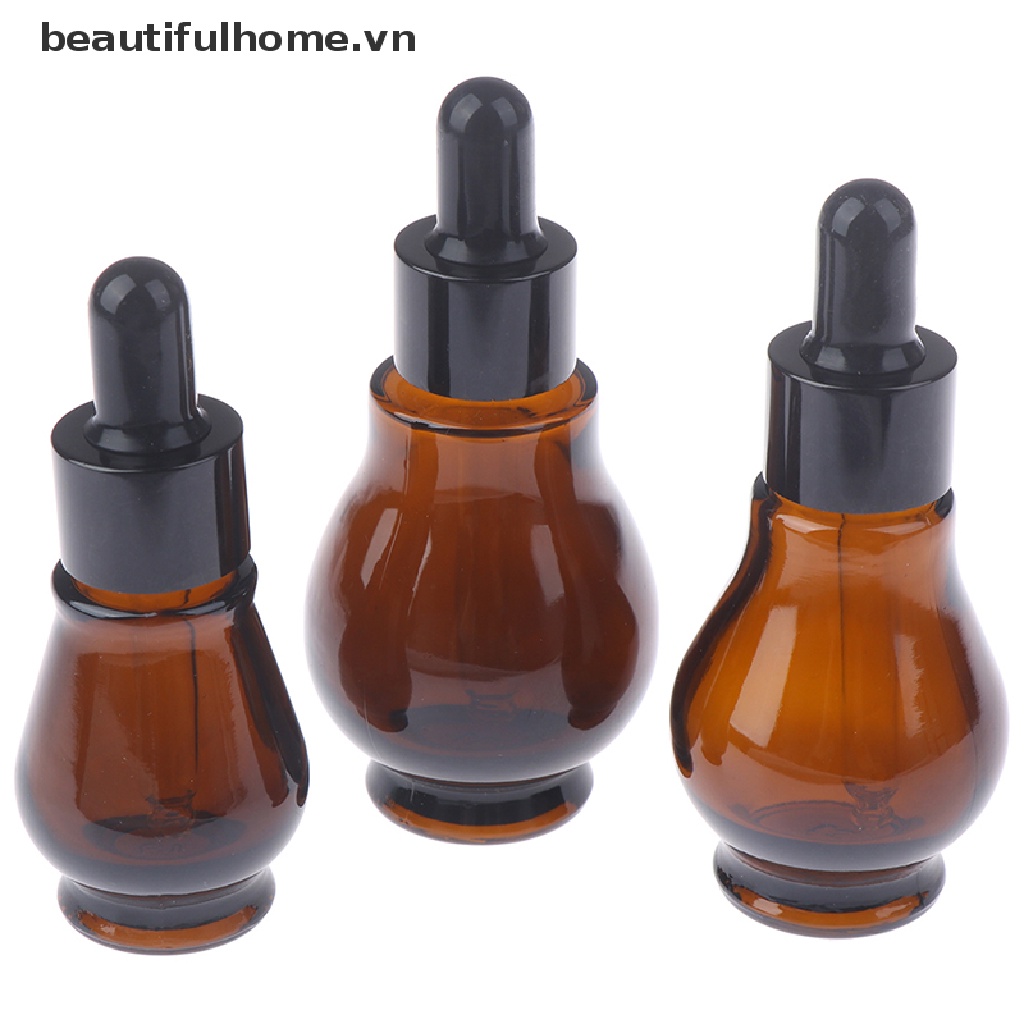 Lọ Thủy Tinh Rỗng 10 / 20 / 30ml Đựng Tinh Dầu Tiện Dụng