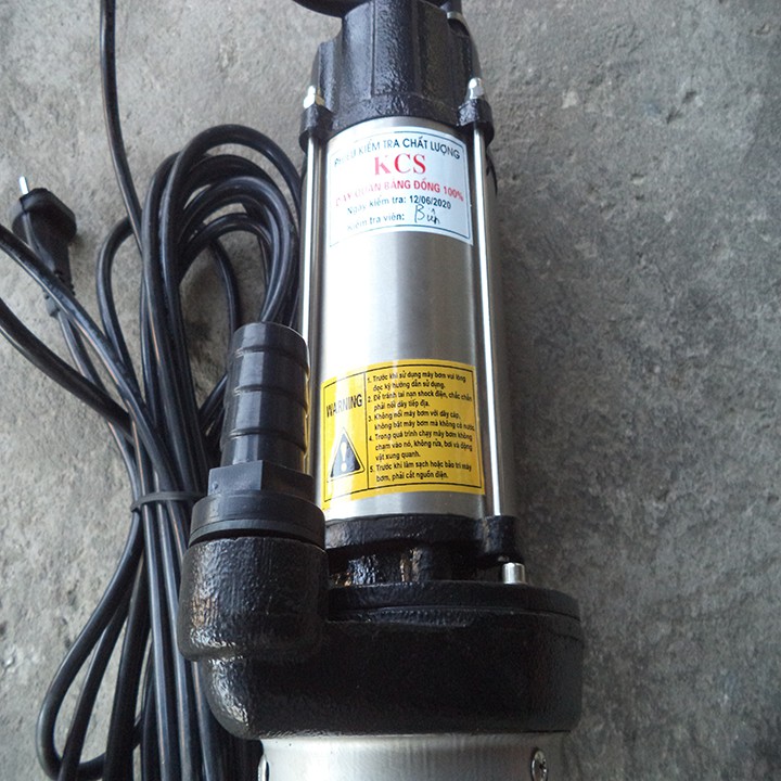 Máy bơm nước chìm,máy bơm nước tõm 370 inox thiên long thuận yến