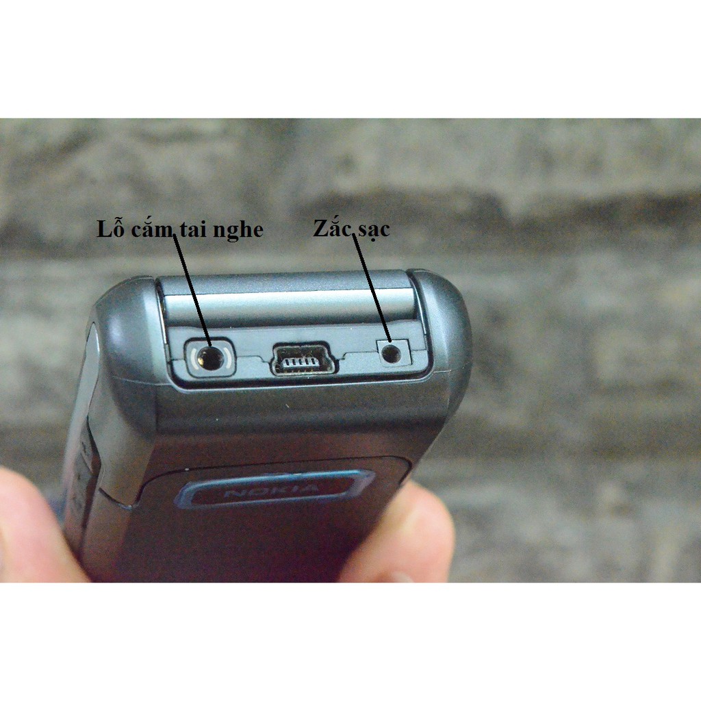 ĐIỆN THOẠI NẮP GẬP NOKIA 6267 CHÍNH HÃNG - NHỎ GỌN, BẢO HÀNH 12 THÁNG