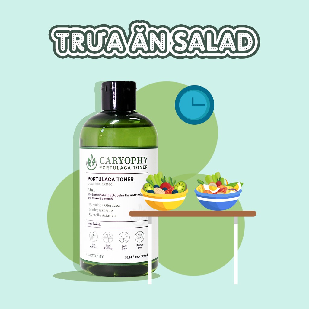 Toner cho da dầu da mụn da nhạy cảm da hỗn hợp thiên dầu Hàn Quốc Caryophy 300ml | BigBuy360 - bigbuy360.vn