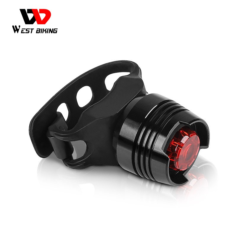 Đèn led WEST BIKING tín hiệu chống thấm nước gắn phía trước xe đạp