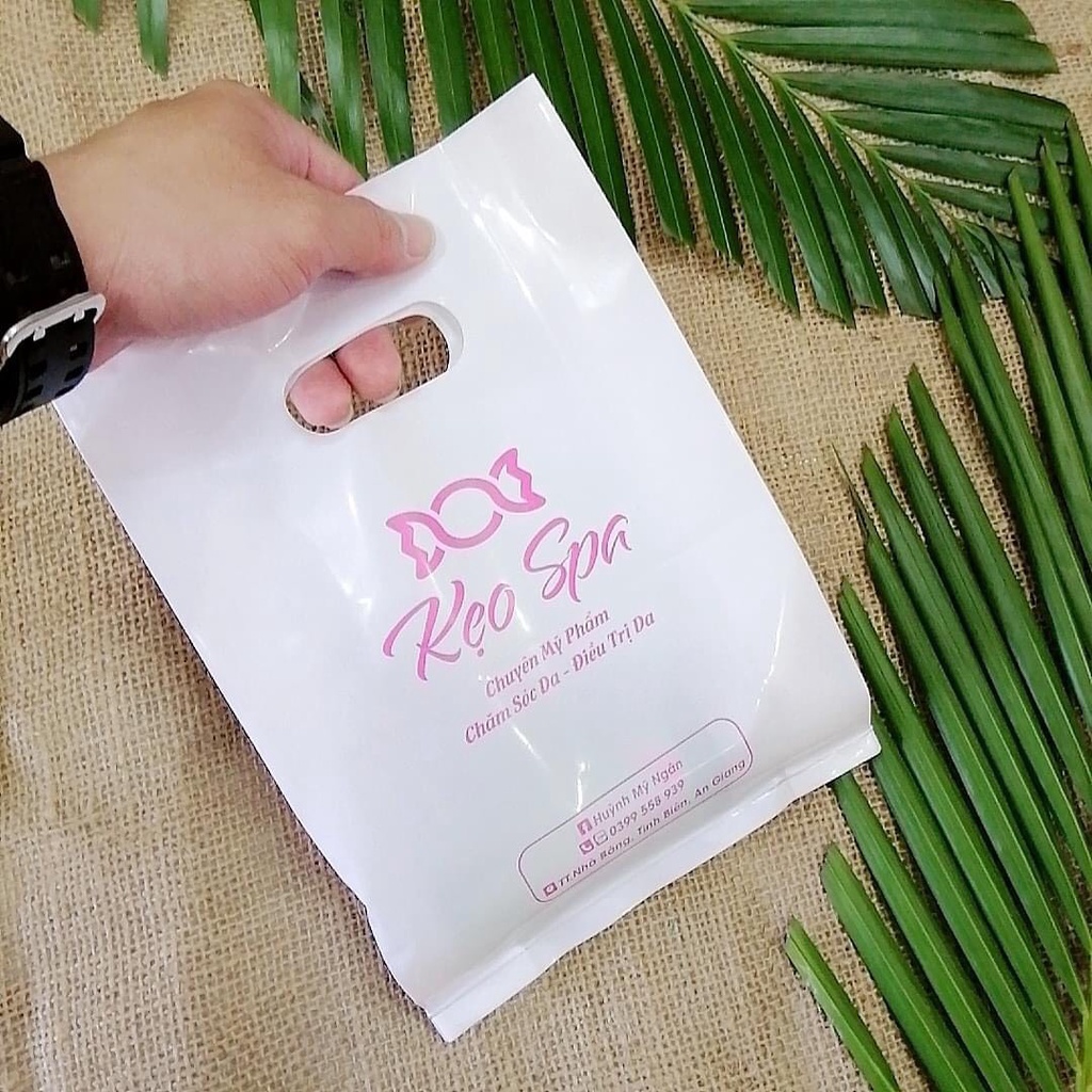 10kg in túi nilon theo yêu cầu, túi trong suốt pe💥 HD Pe 💥hàng bóng dẻo dai dùng cho các shop cao cấp,