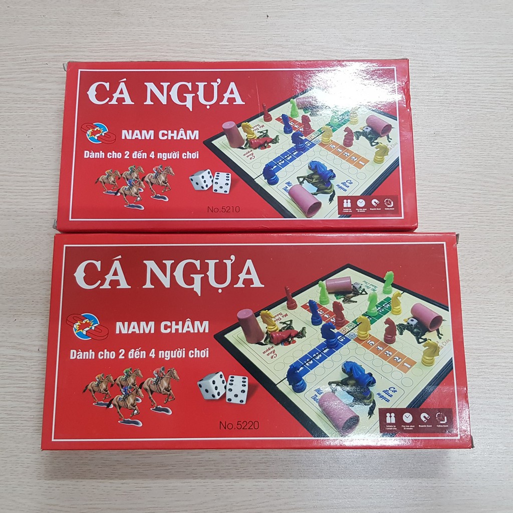 Bộ trò chơi cờ cá ngựa nam châm