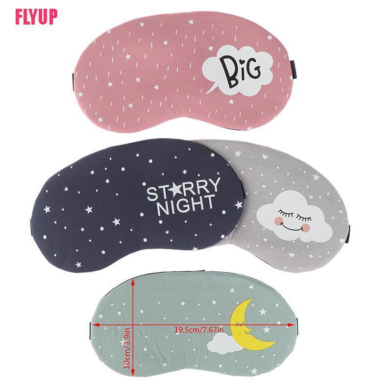 Bịt Mắt Ngủ Bằng Cotton Họa Tiết Hoạt Hình Dễ Thương Sáng Tạo