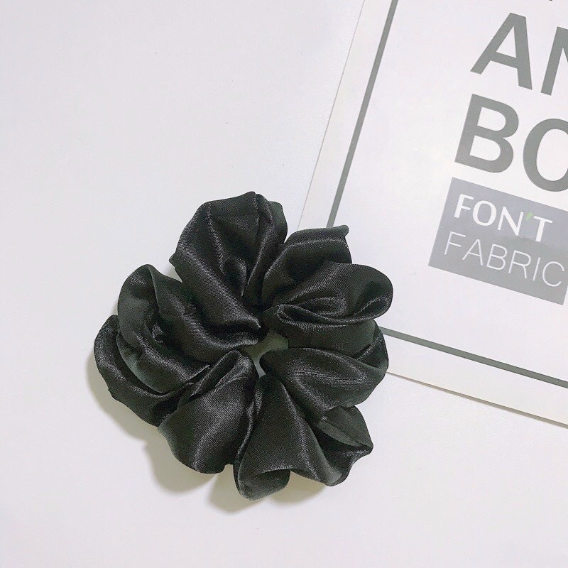 Dây Buộc Tóc Scrunchies  Cột Tóc Scrunchies Phi Bóng Siêu Đẹp