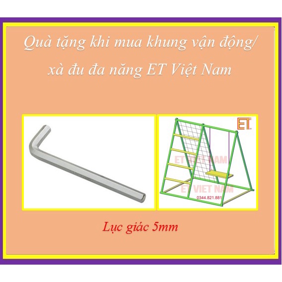 [Quà tặng] Lục giác 5mm (5 ly)