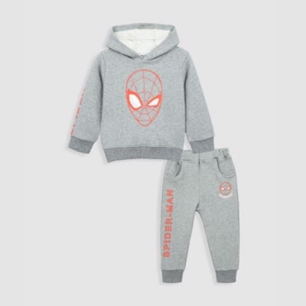 Bộ quần áo nỉ trẻ em dài tay RABITY bé trai spider man bé gái mickey 5264.5284.5583