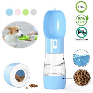 Bình Nước Cho Chó Cưng Di động Đa Chức Năng Thức ăn Cho Chó Máy Cấp Nước Cho Chó Uống Bát Uống Nước Cho Mèo Cún Con Sản Phẩm Cho Thú Cưng