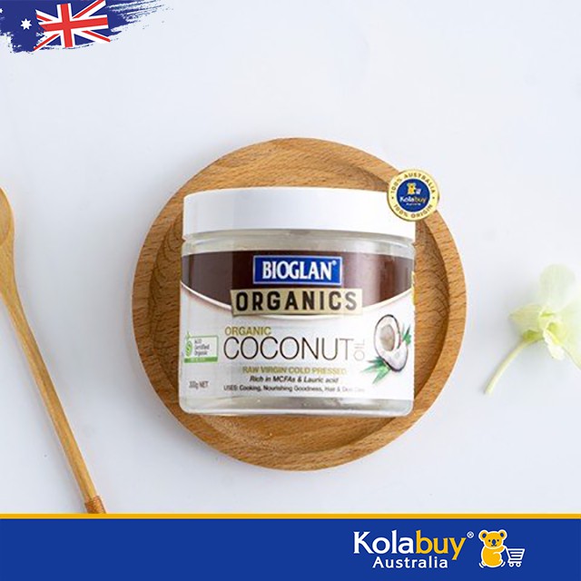 Dầu dừa hữu cơ của Úc Bioglan Organic Coconut Oil 300g
