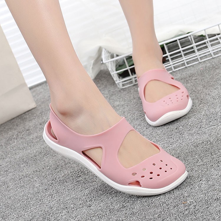 Dép y tế chuyên đụng cho  bệnh viện,  spa-  giày cao su mùa hè cho nữ-sandal có quai