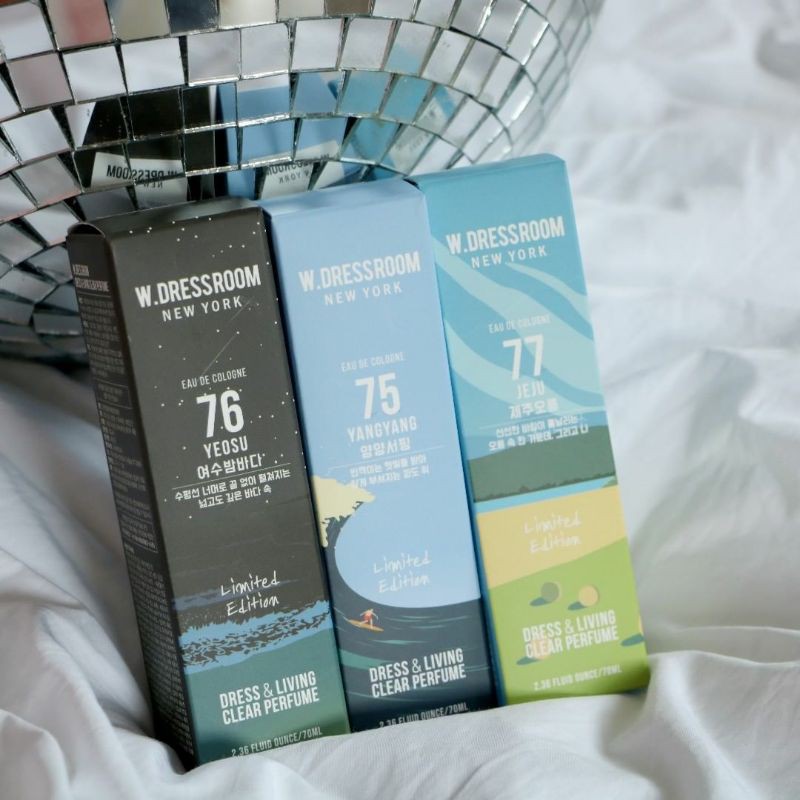 Nước hoa dạng bản Mist Limited BST mùa hè và BST mùa thu W.Dressroom