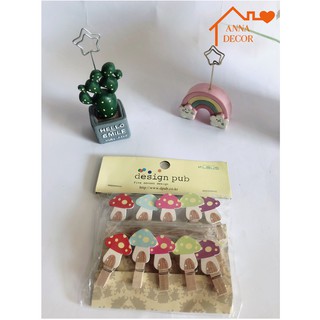 KẸP GỖ HÌNH CUTE
