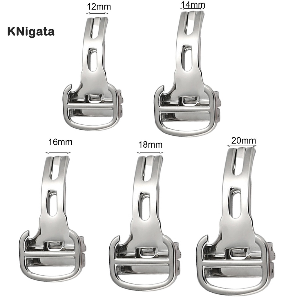 Khoá đồng hồ đeo tay bằng thép không gỉ có thể gập lại