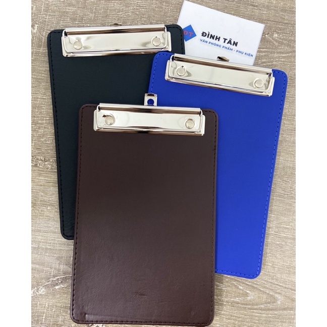 Bìa Kẹp Trình Ký Da Đơn A5 Cao Cấp - Bìa Kẹp MC, Bill, Bán Hàng
