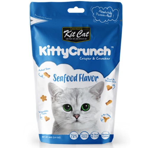bánh thưởng Kitty Crunch - Treats cho mèo hiệu Kit Cat 60gr