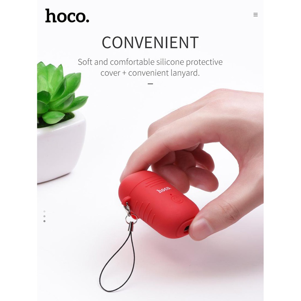 Tai nghe bluetooth nhét tai Hoco E39 Admire sound single V5.0 (Trắng) + tặng kèm Case | BigBuy360 - bigbuy360.vn