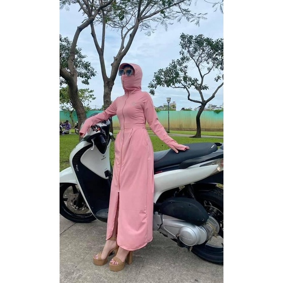 [HÀNG HOT] Váy Chống Nắng Toàn Thân thông hơi siêu thoáng chất vải xuất Nhật hàng đẹp | BigBuy360 - bigbuy360.vn