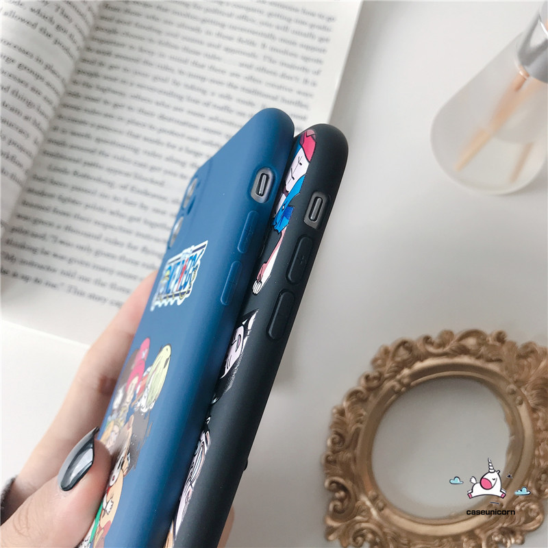 Ốp điện thoại họa tiết One Piece cho Iphone 12 Pro Max Iphone 11 Pro Max 6 6s 7 8 Plus X Xr Xs Max Se 2020