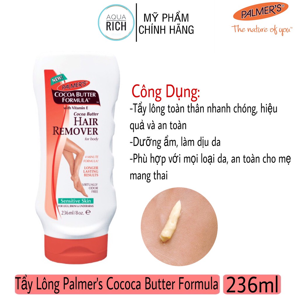 Tẩy Lông Palmer's Cocoa Butter Formula Palmers 236ml