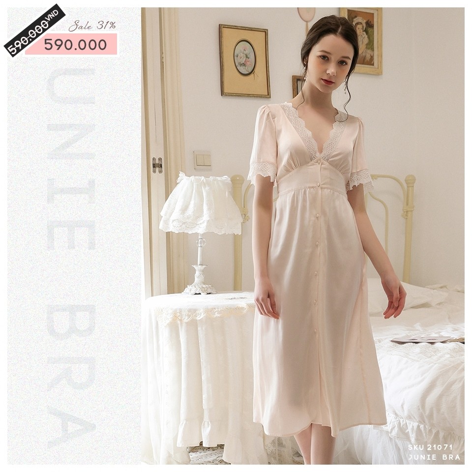 Váy ngủ vintage Suông 2107 | BigBuy360 - bigbuy360.vn