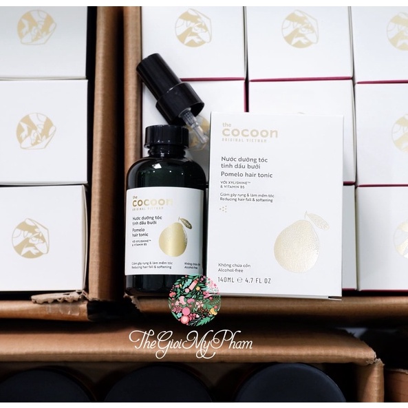 Tinh Dầu Dưỡng Tóc Bưởi Cocoon Pomelo Hair Tonic 140ml