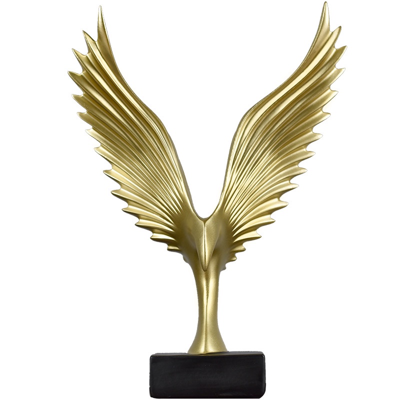 Phụ Kiện Trang Trí Hình Đôi Cánh Phong Cách Bắc Âu Hiện Đại