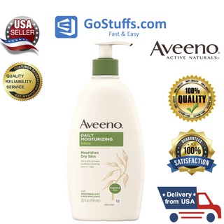 [Hàng Mỹ] Kem dưỡng ẩm toàn thân Aveeno Daily Moisturizing Body Lotion 591ml