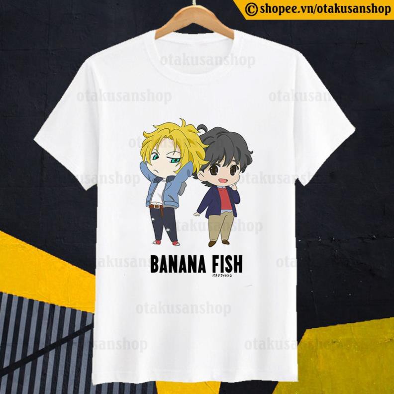 Áo thun Banana Fish Chibi dễ thương