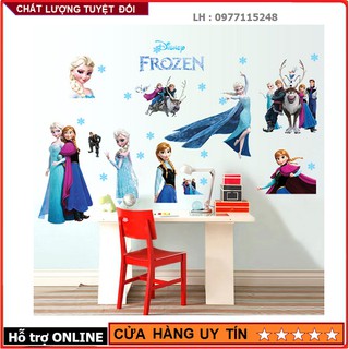 Decal Dán Tường Dàn Công Chúa