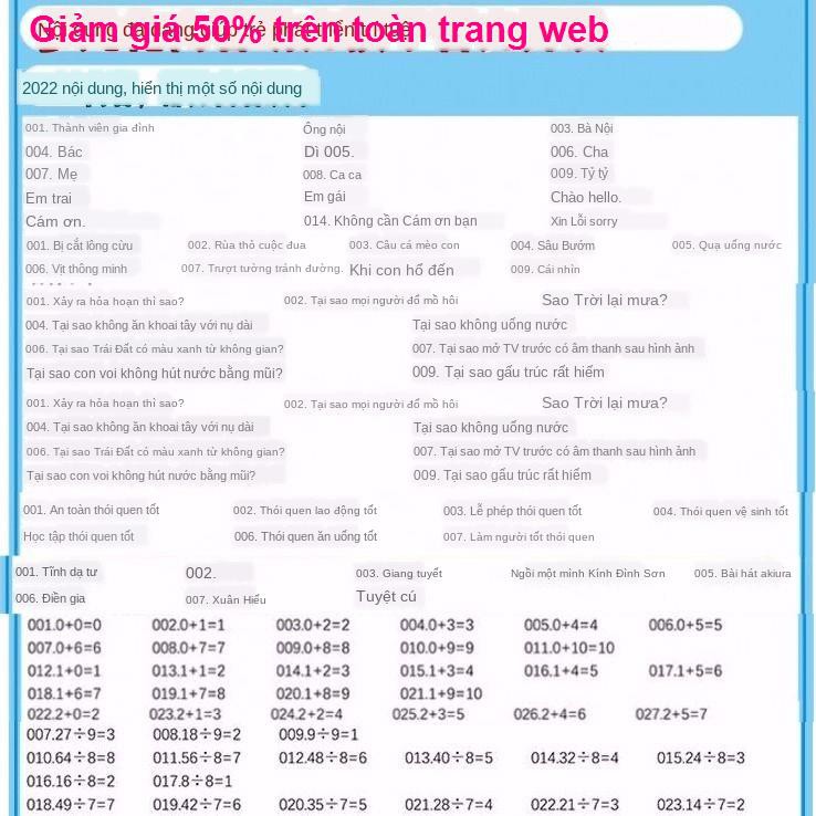 i bộ điều khiển từ xa + nhảy chống rơi có thể sạc lại] Toán học tiếng anh, truyện trung quốc, thơ Đường, robot đồ ch