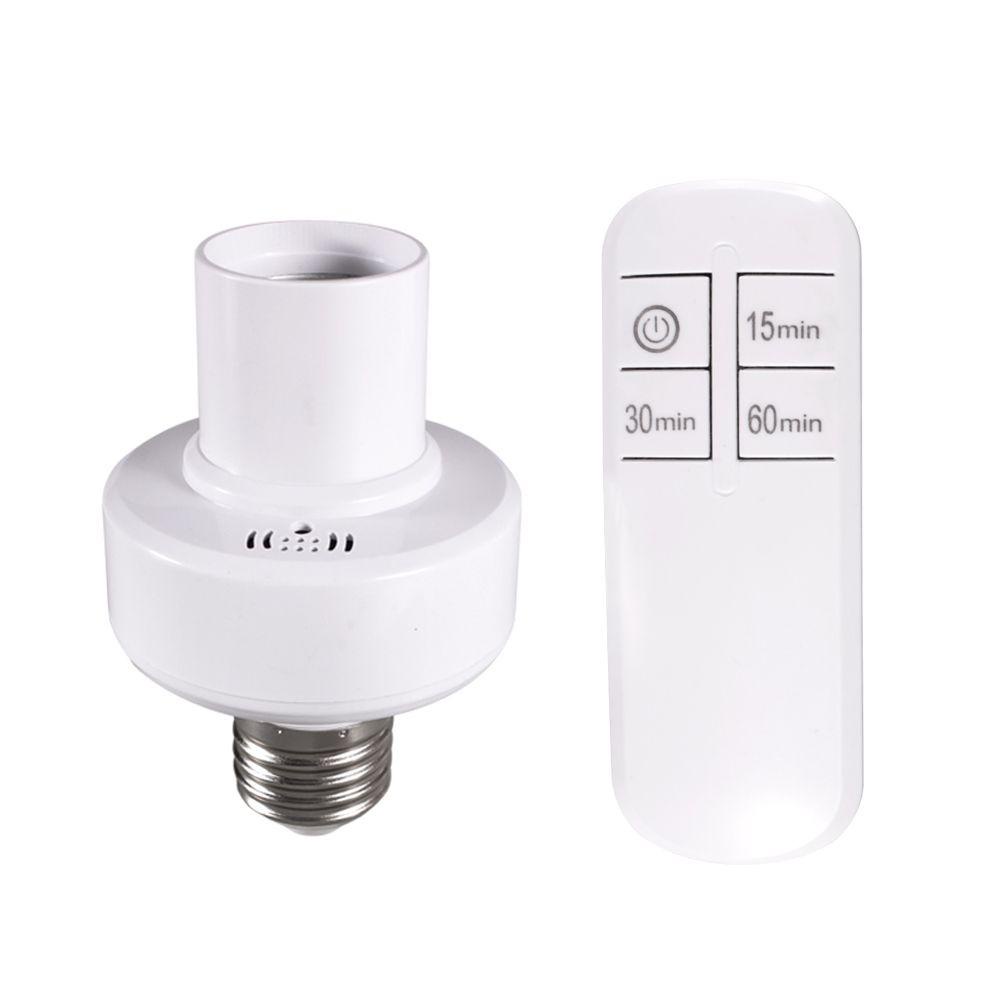Đuôi Đèn LED E27 220V Có Công Tắc Điều Khiển Từ Xa Tiện Dụng