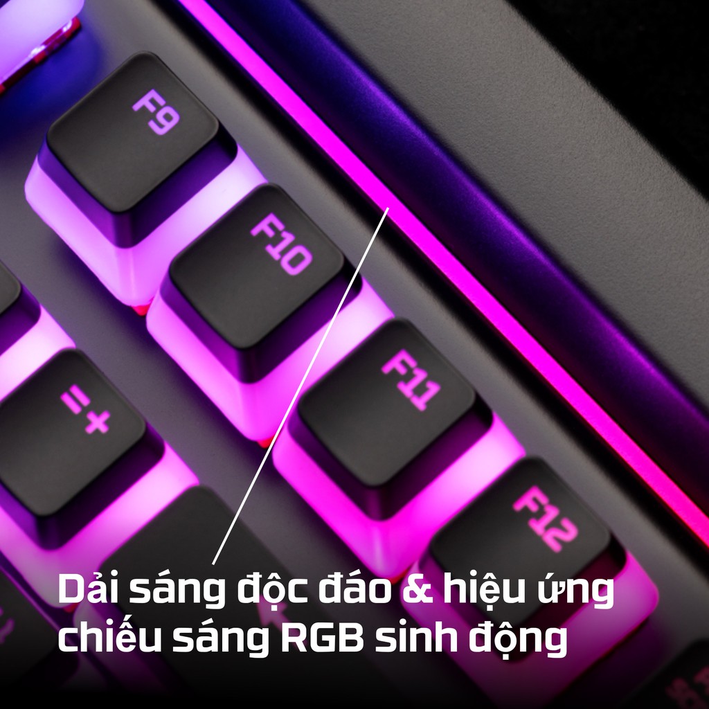 Bàn phím gaming Kingston HyperX Alloy Elite 2 – Mechanical Gaming Keyboard, HX Red-US_HKBE2X-1X-US/G