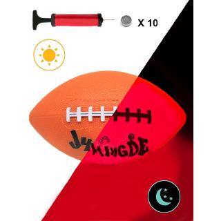 Bóng Bầu Dục Cao Su Có Đèn Led Phát Sáng Kèm Ống Bơm