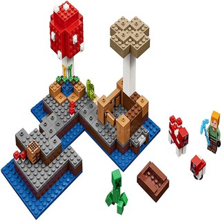 Đồ chơi trẻ em lắp ráp lego 824 minecraft series 21129 18023