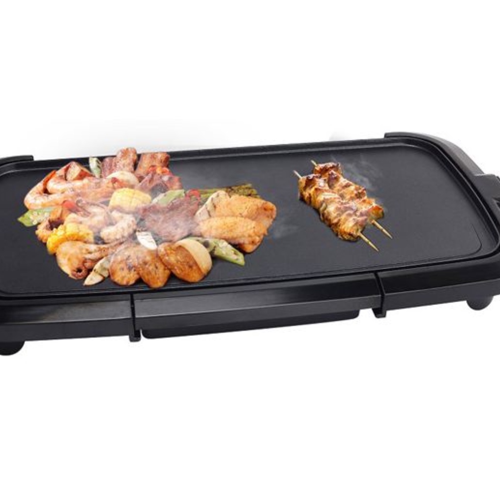 Bếp nướng, bếp nướng điện không khói Goldsun GEG3740/ GEG3701, Khay nhôm đúc dày 1.5mm phủ chống dính, bảo hành 12 tháng