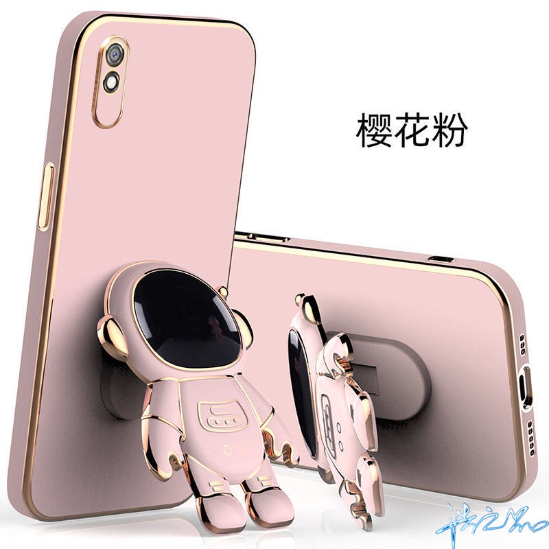 Ốp Điện Thoại Hình Phi Hành Gia Có Giá Đỡ Cho Redmi 9A 9i 10C 10 9T 9 8A 8 7
