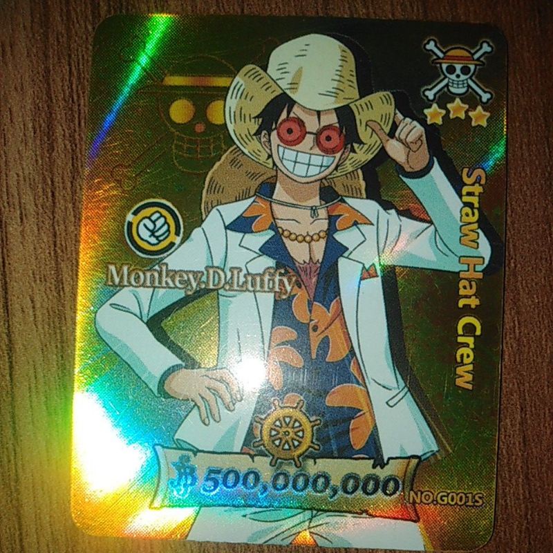 Thẻ toonies One piece (set vàng)