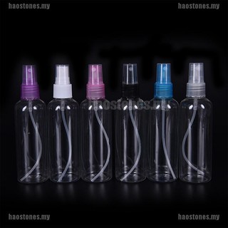 Bình xịt nước hoa rỗng Mini bằng nhựa trong suốt 100ML