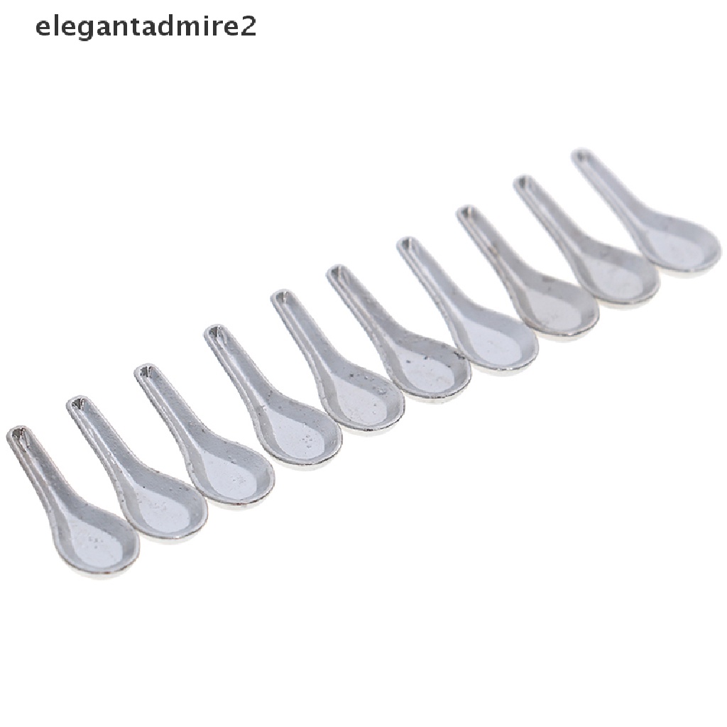 Bộ 10 Muỗng Súp Đồ Chơi Búp Bê Cỡ 1 / 12