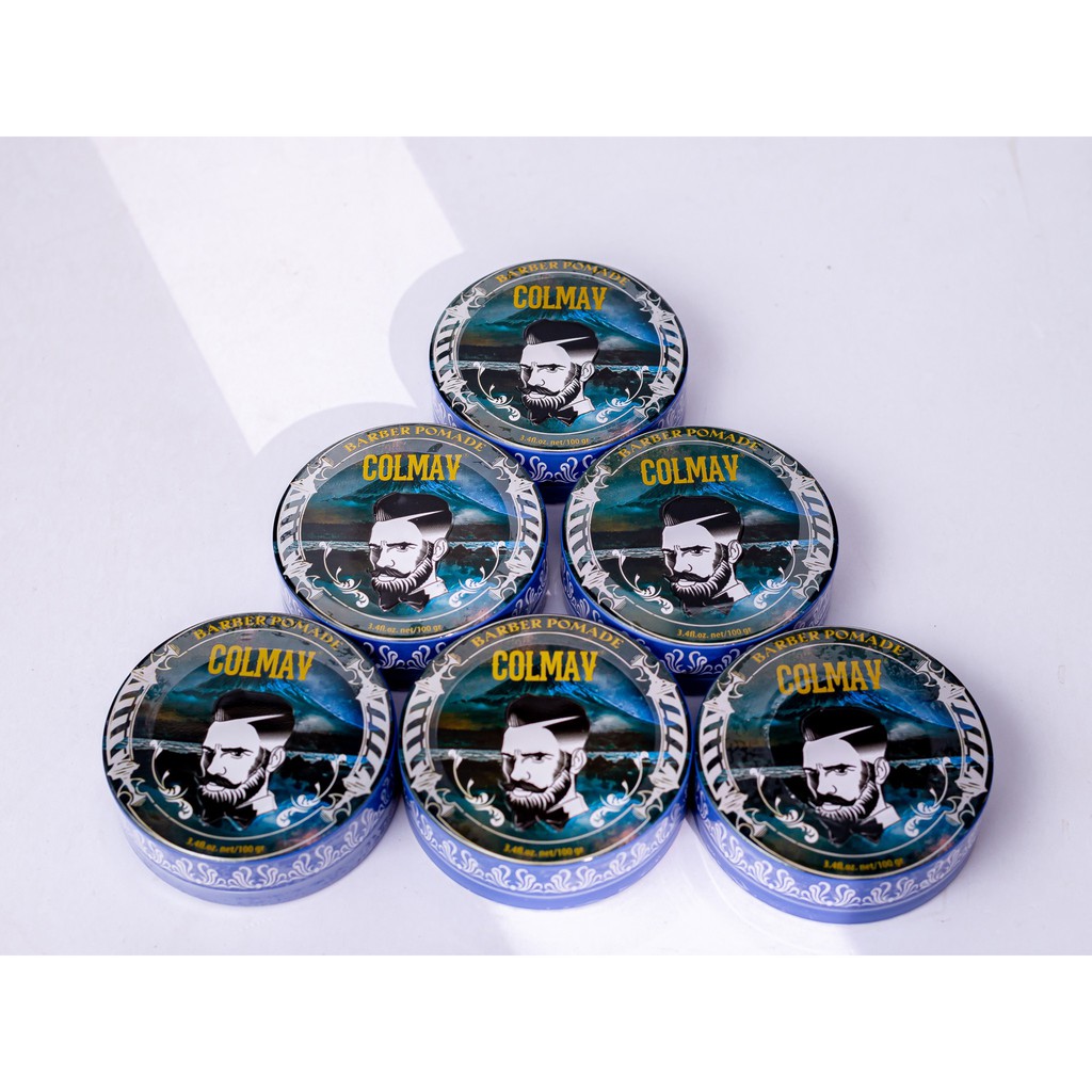 Sáp Vuốt Tóc Colmav Barber Pomade 100gr Hàng Chuẩn Chính Hãng