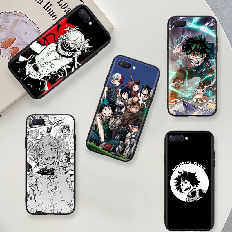 Ốp Bảo Vệ Mềm Màu Đen Tương Thích Cho Samsung Ultra S22 A32 J7 A8 A82 Duo Pro Plus NCB-115 My Hero A