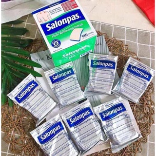 Cao dán Salonpas Mỹ - Tách lẻ gói 20 miếng