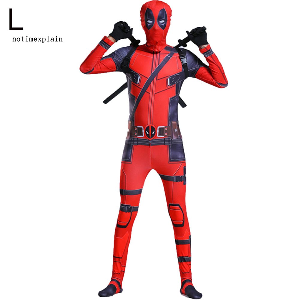 Bộ trang phục Cosplay nhân vật siêu anh hùng Deadpool dành cho trẻ em