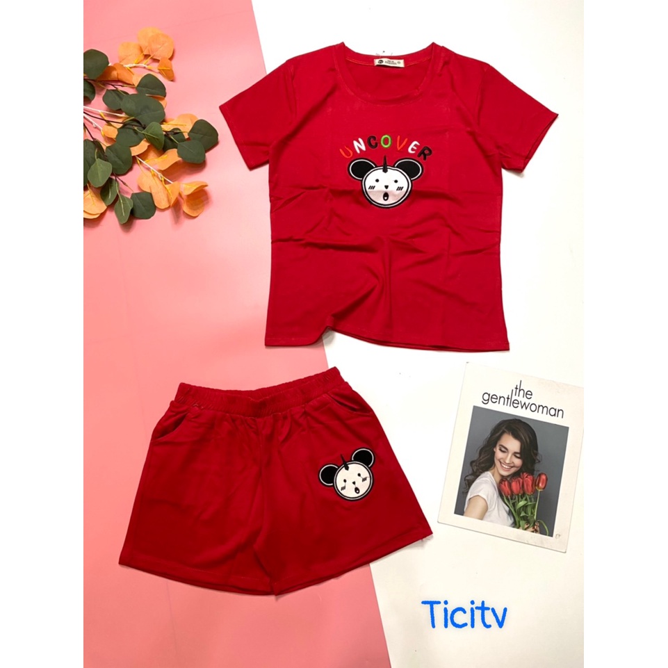 Đồ bộ đùi thun cotton tc mặc nhà