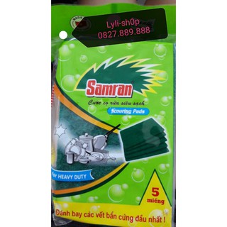 CƯỚC XANH NHÁM ( COMBO 5 MIẾNG )