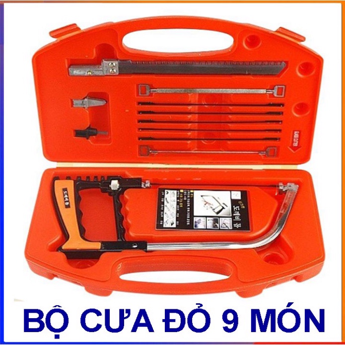 Bộ cưa tay đa năng 9 LƯỠI  PLATINUM SAW,CƯA ĐƯỢC GỖ, THỦY TINH, SẮT,THÉP