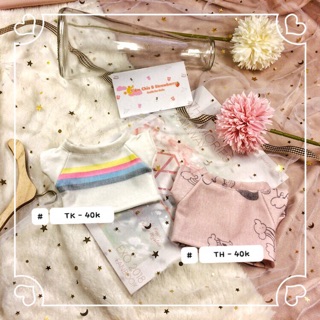 OUTFIT FOR DOLL - THUN CẦU VỒNG