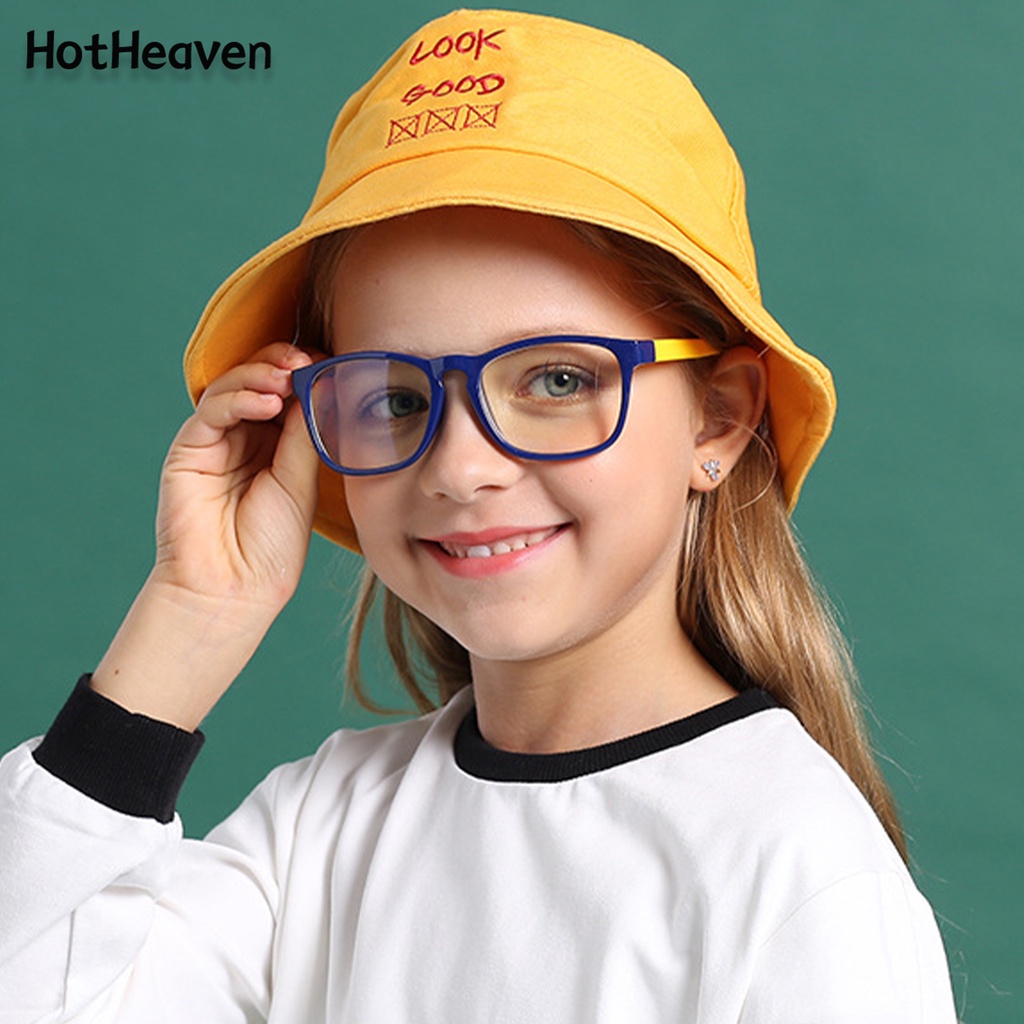 Kính Chống Ánh Sáng Xanh 4 Màu Bảo Vệ Mắt Cho Trẻ Em