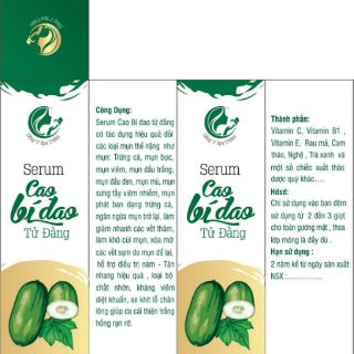 Serum Cao Bí Đao Tử Đằng